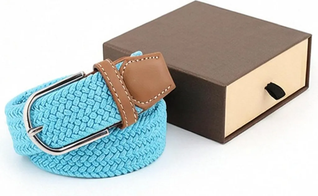 Cintura Sportiva Elastica Intrecciata 3,5 cm - Resistente e Flessibile