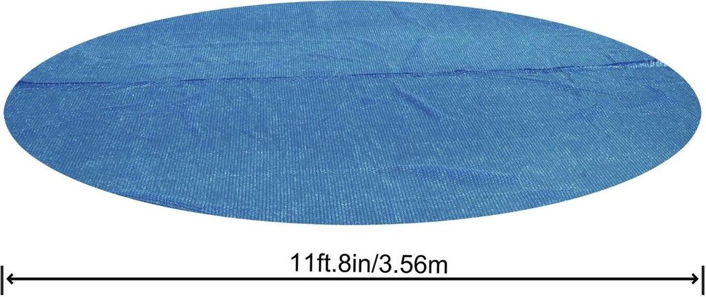 Bestway® PE-Solarabdeckplane Ø 356 cm, blau, rund Produktbild 9