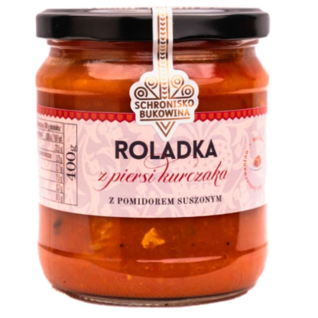 Hähnchenbrustroulade mit getrockneten Tomaten, 400 g – Produktbild 