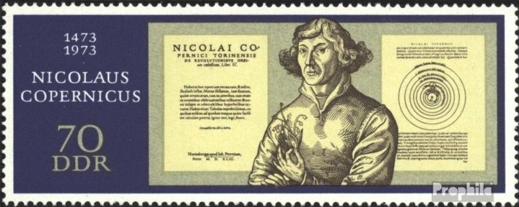 Briefmarken DDR 1973 Mi 1828 (kompl.Ausgabe) postfrisch 500.Geburtstag von Kopernikus