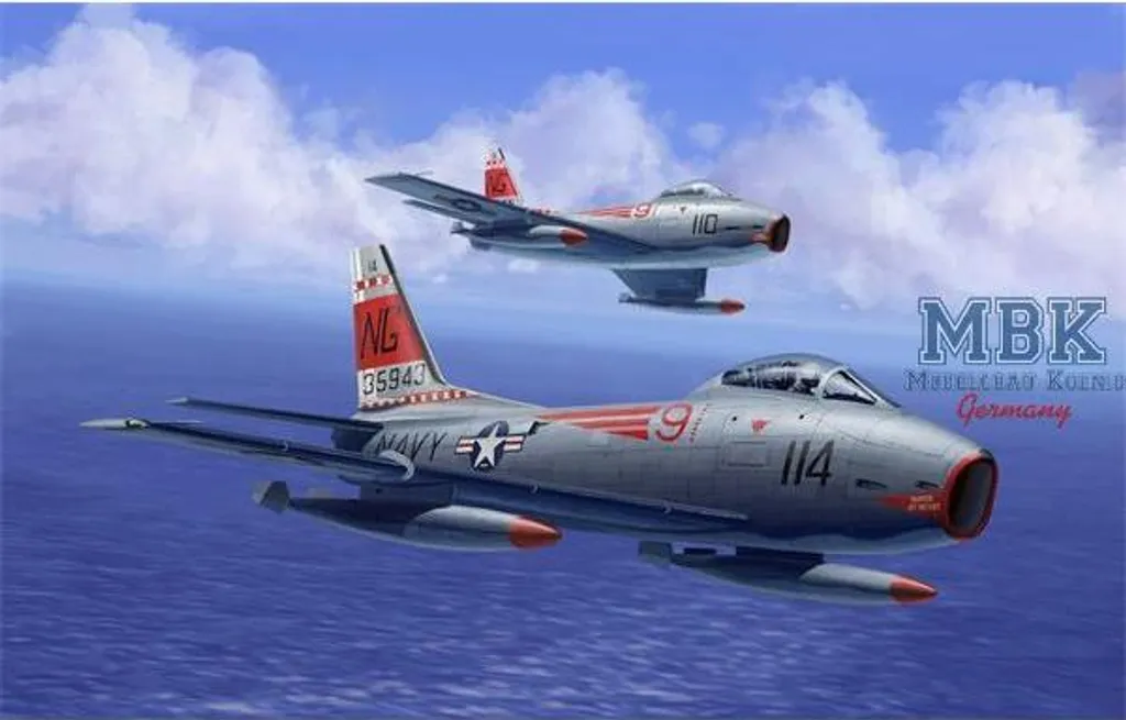 Kitty Hawk KH80156 FJ-3 Fury avec photodécoupe et détails ultra précis