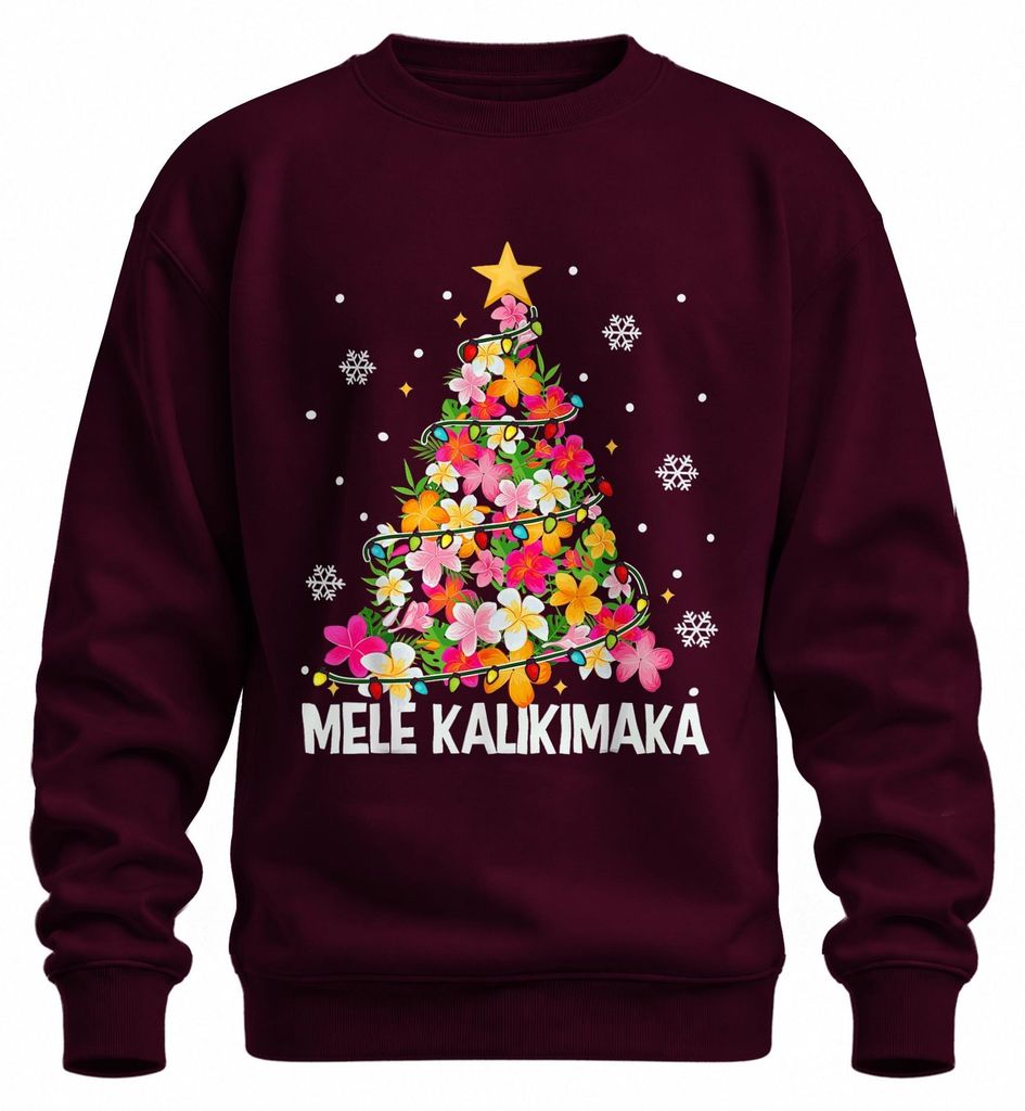 "Mele Kalikimaka" (Feliz Navidad en hawaiano), diseño de Imagen del producto 