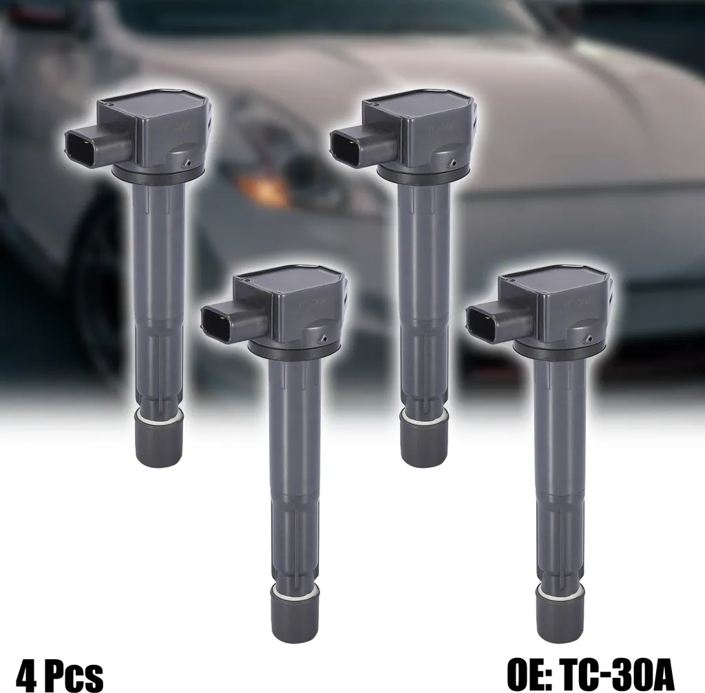 Bobine d'Allumage Moteur TC-30A Haute Tension en Lot de 4 pour Auto