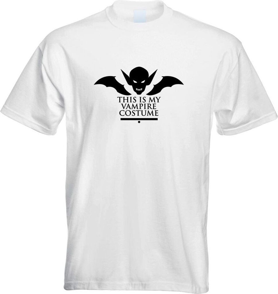 Kiwistar - T-Shirt - Weiss - This is My Vampire Costume Motiv Bedruckt Funshirt Design Print - mit Motiv Bedruckt - Funshirt Design - Sport - Freiz...