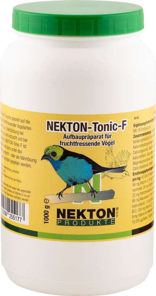 Nekton Tonic F – Nährstofftonikum Für Frugivoren, 1Kg Nährstoffreiches Tonic Für Gesunde Frugivoren – Nekton Tonic F 1Kg