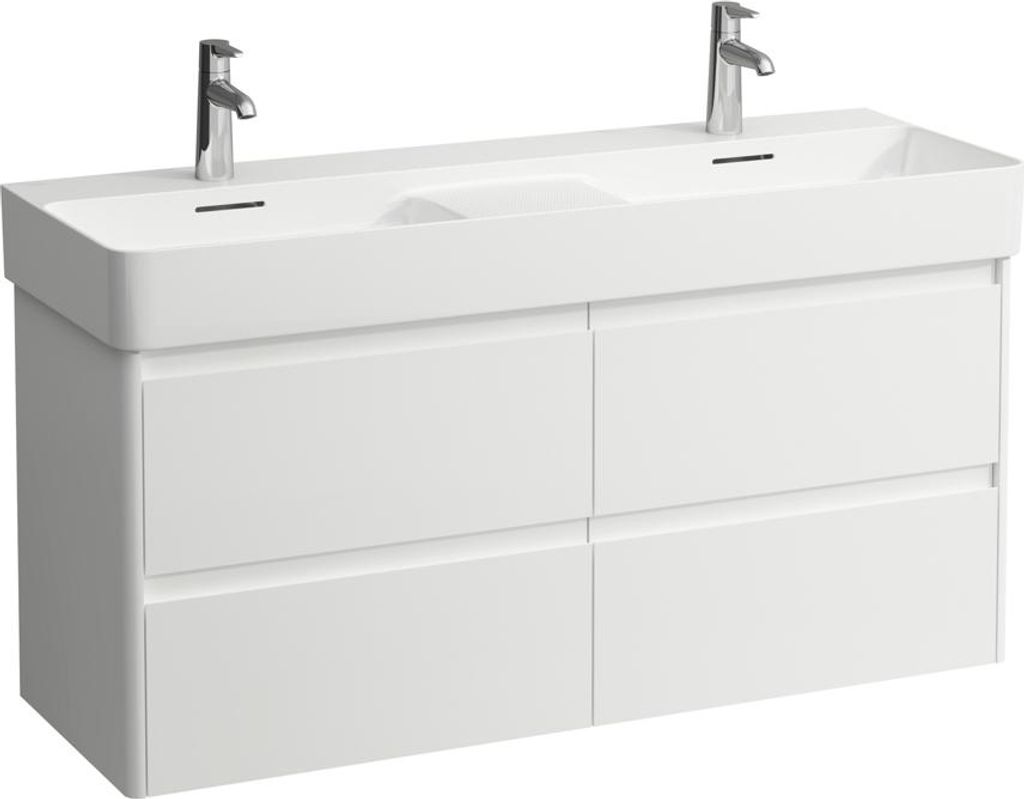 LAUFEN BASE 2.0 für VAL Waschtischunterbau, 4 Schubladen, inklusive Ordnungssystem, zu H814282, 1168x400x515mm, H4114241089901