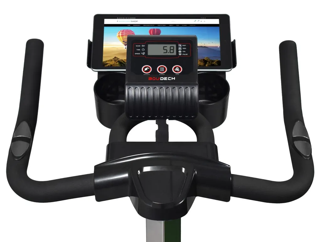 Vélo de Biking Magnétique avec Écran LCD et Support Tablette Intégré