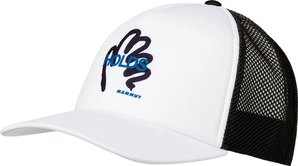 Casquette Large L-XL Mammut Crag Cap Hold Blanche Ajustable et Légère