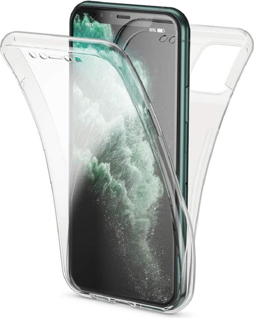 iPhone 11 Pro Max Full Cover Silikon 6.5" TPU 360° Produktbild 