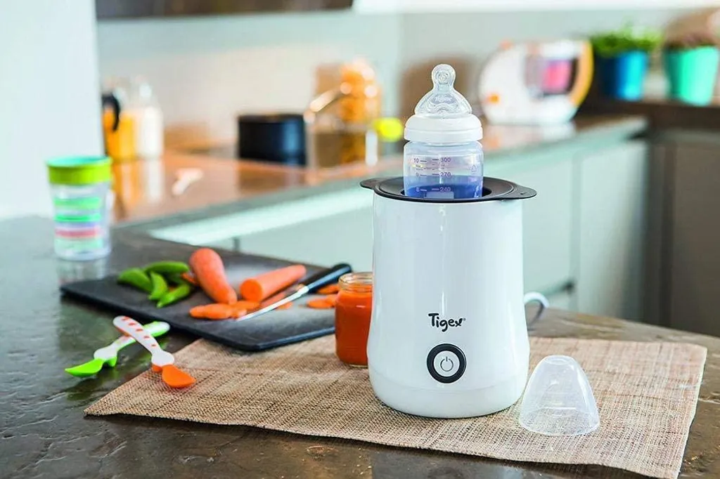 Chauffe-biberon rapide TIGEX 60 secondes double alimentation