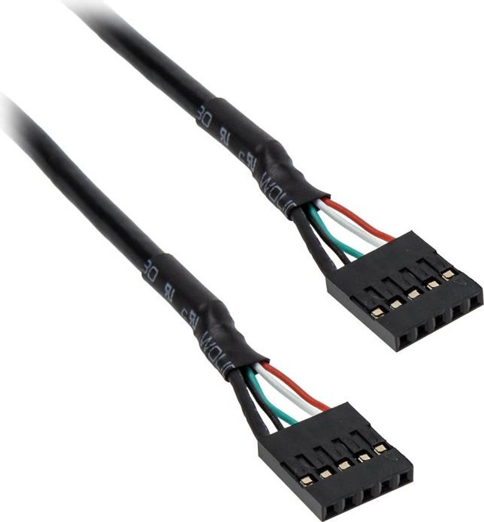 aqua computer 53221 internes USB-Anschlusskabel - 25 cm schwarz