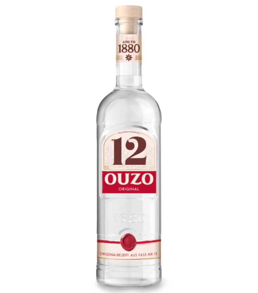 Ouzo 12 Rot 1 Liter Produktbild 
