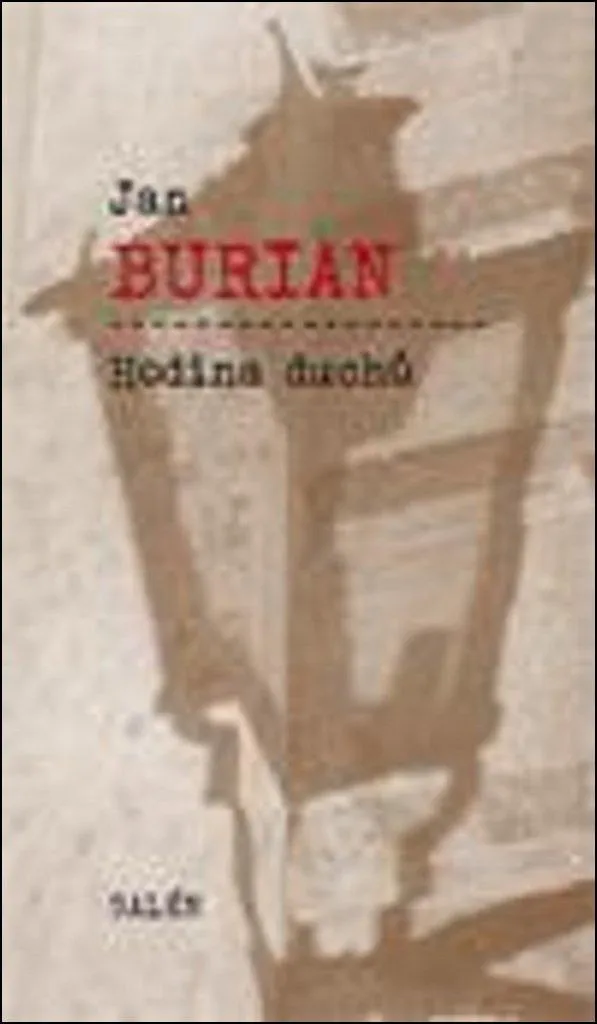 Livre Hodina duchů par Jan Burian - Recueil de poésie tchèque broché