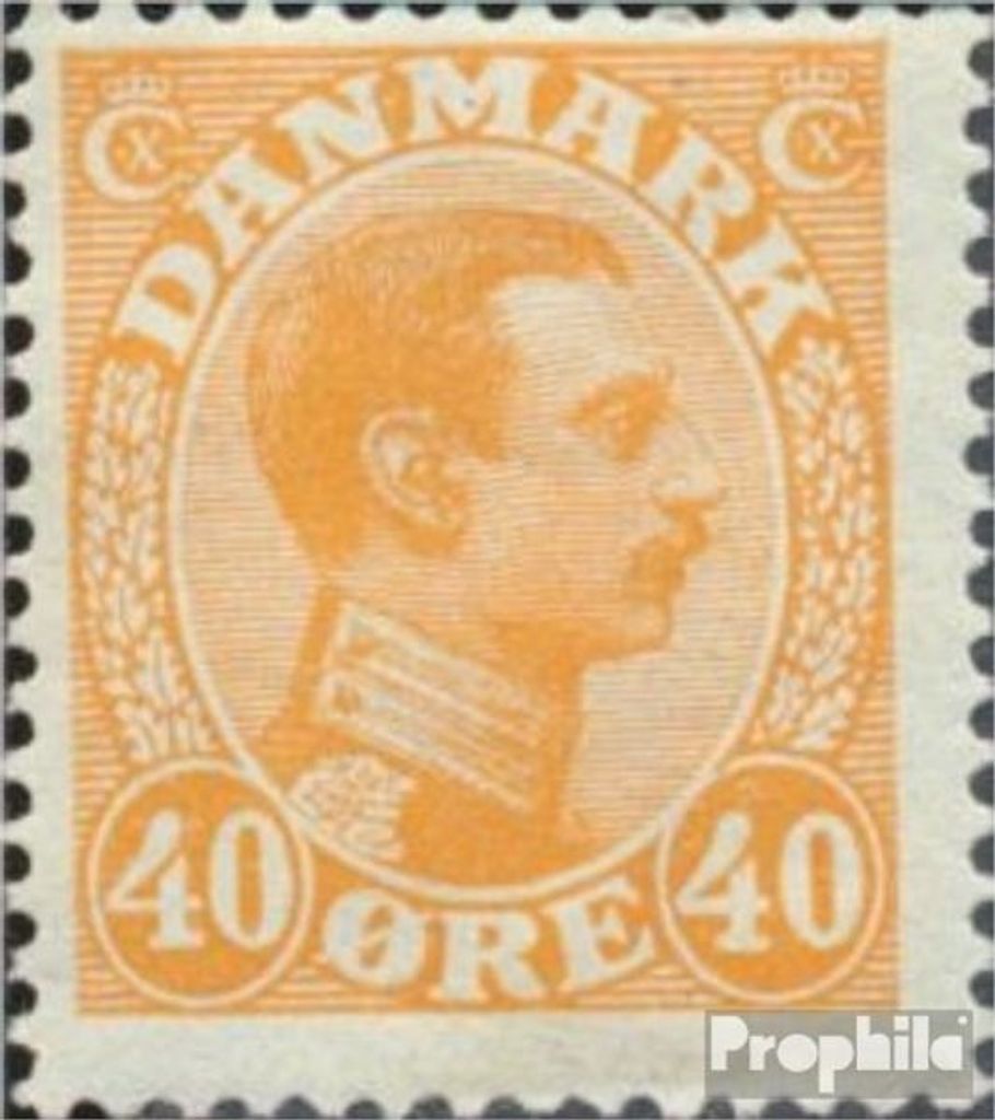 Briefmarken Dänemark 1925 Mi 149 gestempelt Christian X.