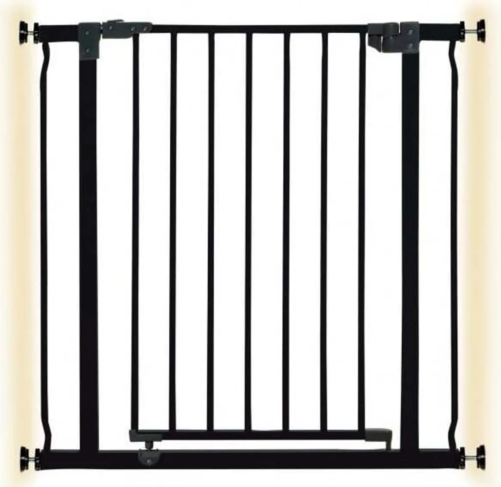 Barrière de Sécurité Chien Dreambaby Liberty Noire 95cm - Anti-Sauts 82cm