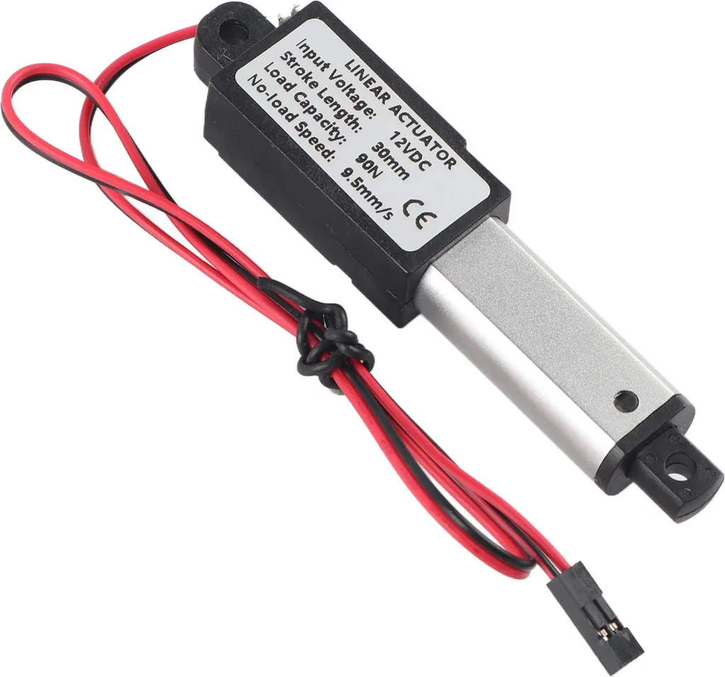 Mini Actionneur Linéaire 12V 30mm : Solution Compacte 90N Étanche - 2