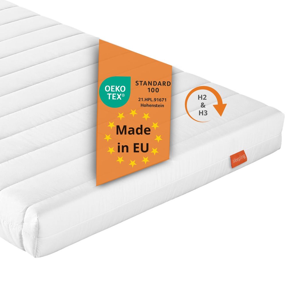 matelas ergonomique 7 zones en mousse froide, 140 x 200 cm, Image du produit 