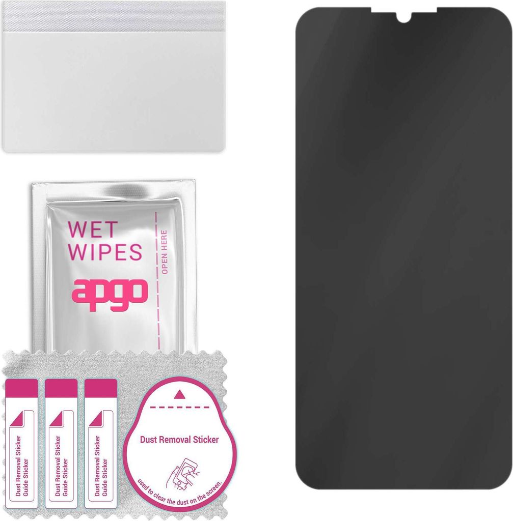 apgo Hybrid Privacy Schutzglas, Matt, kompatibel mit Oukitel WP50, Anti-Spy, toller Ersatz für Hartglas, kratzfester Displayschutzglas, Displaysch...