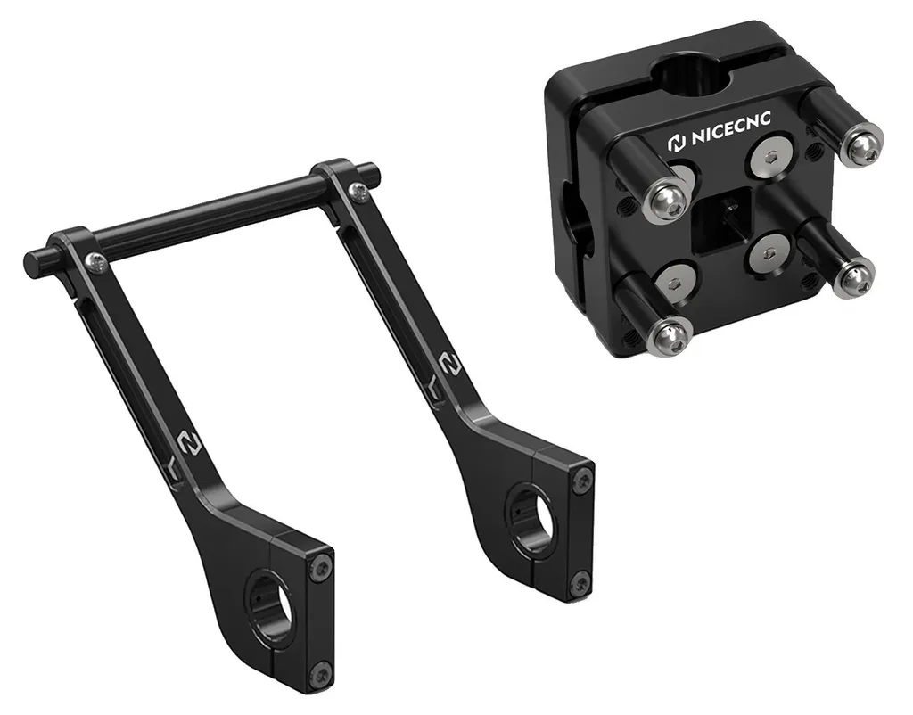 Support GPS Moto en Aluminium Léger - Fixation Universelle (Lot de 2)