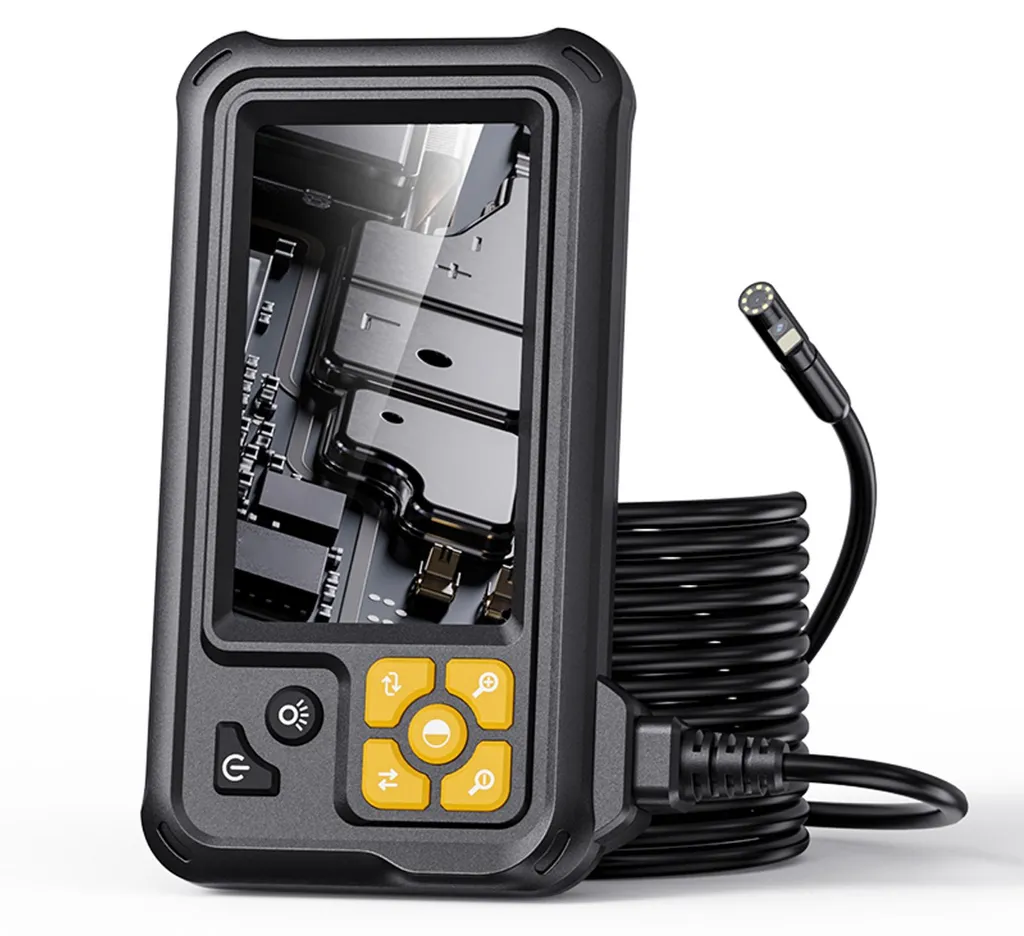 Endoscope Étanche IP67 avec Double Objectif 8mm et Éclairage LED Pro - 2