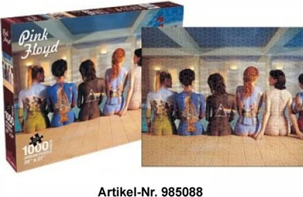 Puzzle 1000 pièces Pink Floyd Back Art 50x70cm - Jeu de société adulte