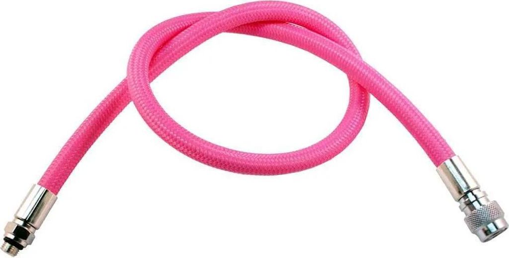 Metalsub Bcd Inflator Flex Schlauch Rosa 18 cm Rosa 18 cm