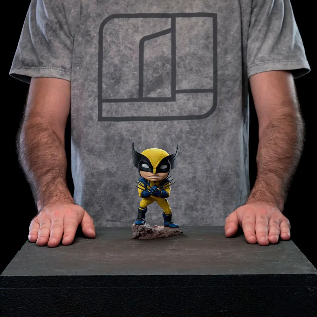 Figurine MiniCo Wolverine Jaune Deadpool Iron Studios 13cm Collectible - 17