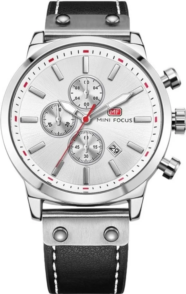 Montre Mini Focus Tom KP23853 : Style Homme Durable Noir Argent