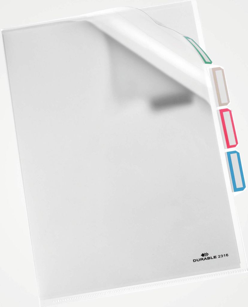 DURABLE Obwoluta organizacyjna z 3 przegródkami A4, Zdjęcie produktu 