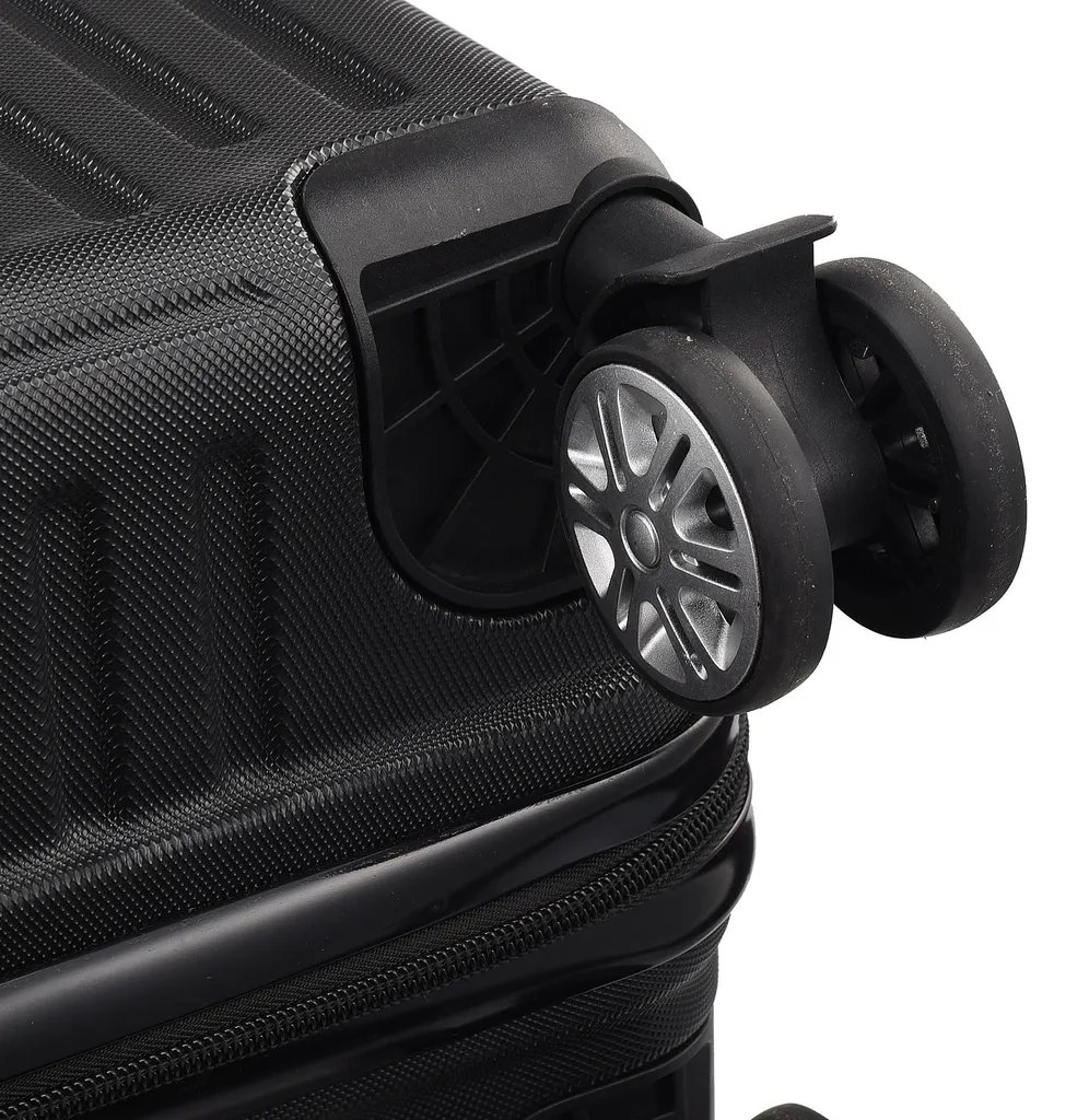 Ensemble de valises rigides en ABS durable avec roues multidirection - 4