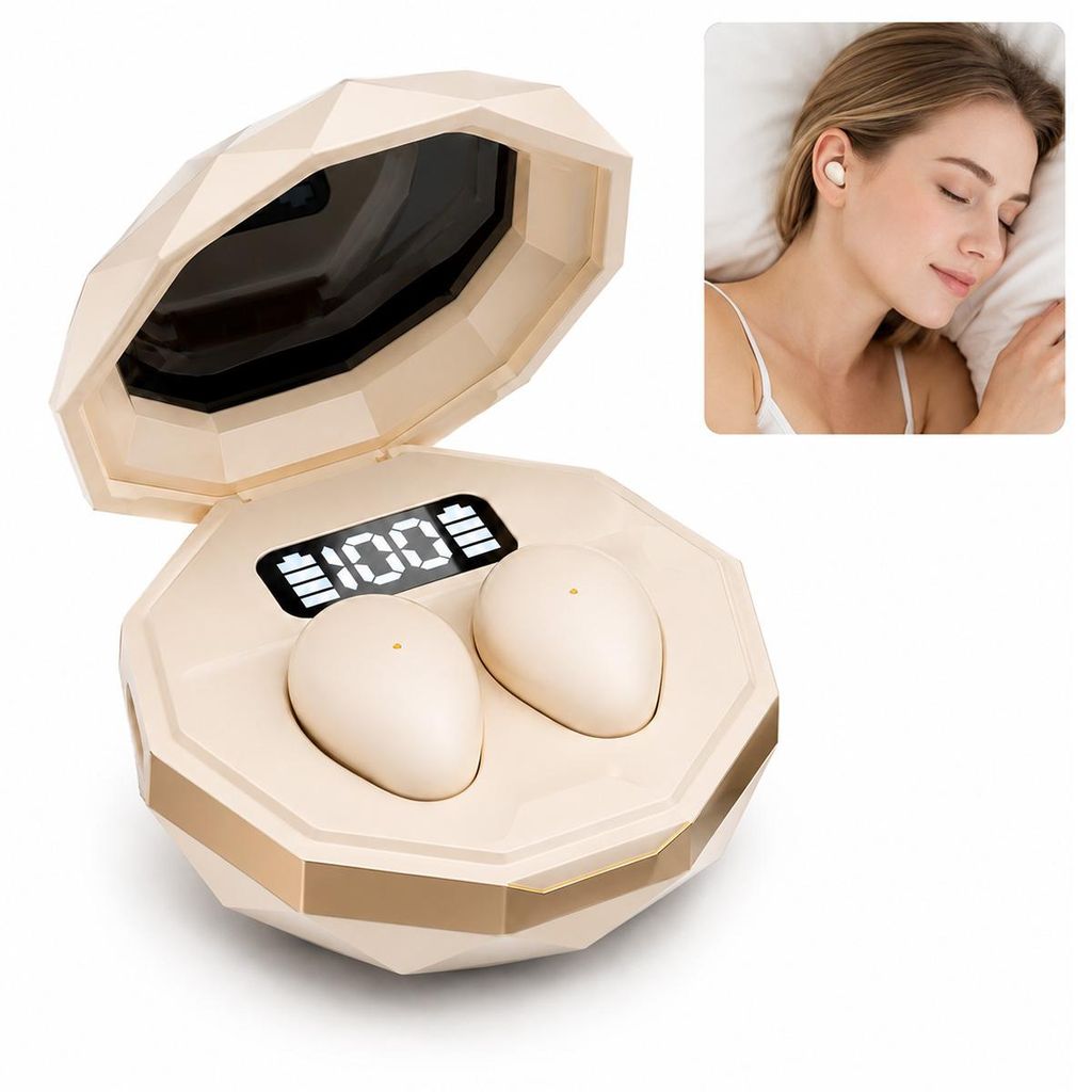 Schlafkopfhörer Bluetooth 5.4, Mini In-Ear Sleep Earbuds Produktbild 