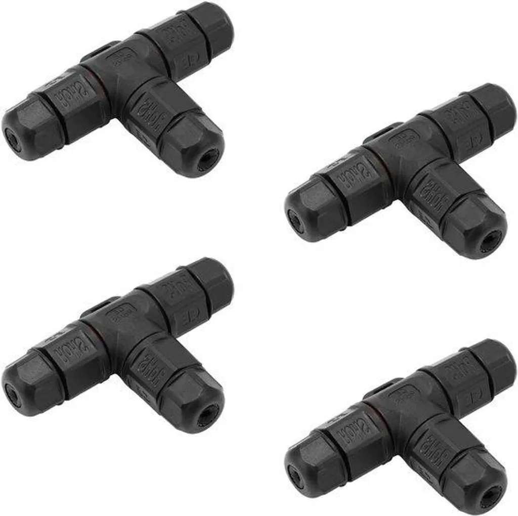 Connecteur étanche IP68 à 3 broches pour câble Ø 5-10 mm - Modèle XT60