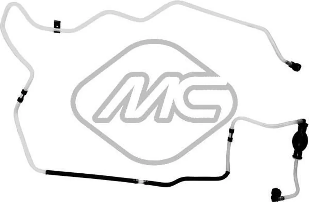 Tuyau de carburant flexible pour Master III - Raccord haute résistance 92467