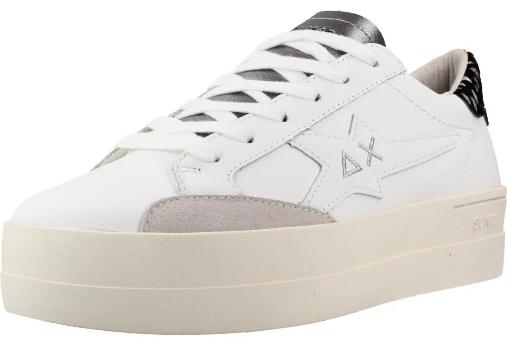 Chaussures de Sport Femme Sun68 Big Katy - Sneakers Basses Blanches