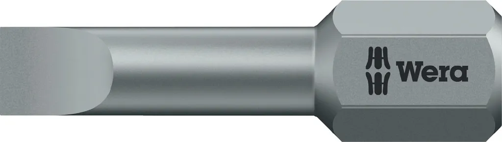 Wera 800/1 TZ Bit Intaglio 5,5x0,8x25mm - Inserto Professionale 1/4"