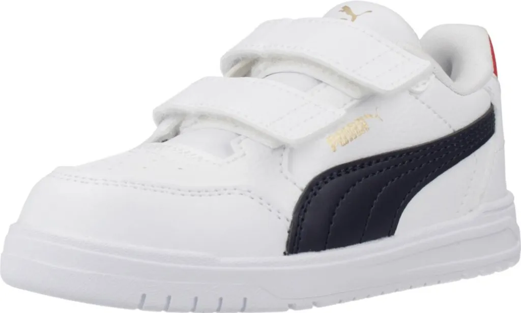 Basket Puma Shuffle Downtown Lo V Inf Blanche pour Enfant et Bébé