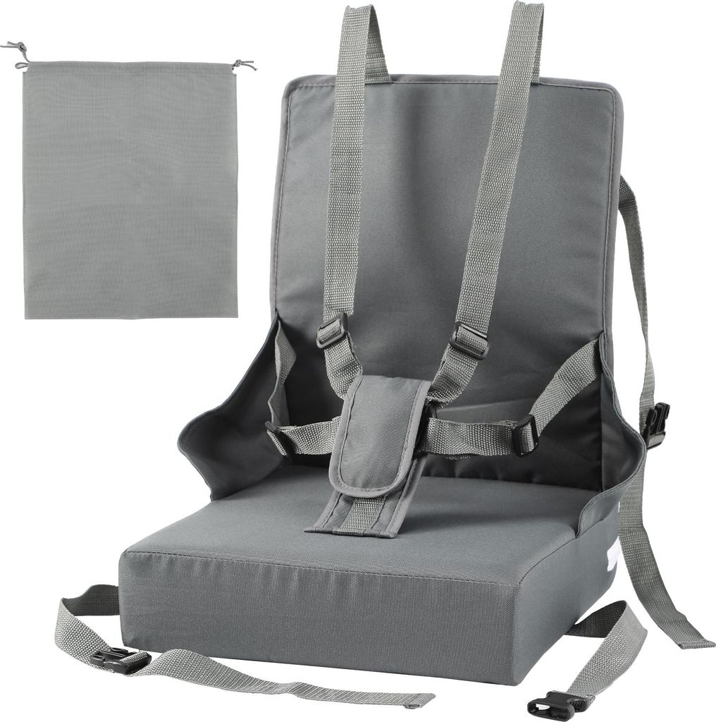 Aopunly Sitzerhöhung Stuhl Tragbar Hochstuhl Reisehochstuhl Baby 6 bis 36 Monate Sitzkissen Kinder