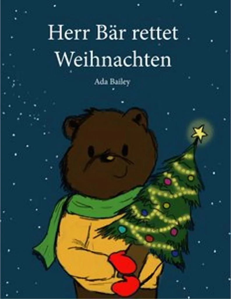 Album illustré Herr Bär rettet Weihnachten pour l'éveil des enfants