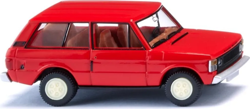 Range Rover Rouge WIKING 1/87 Idéal pour Collectionneur et Décor HO
