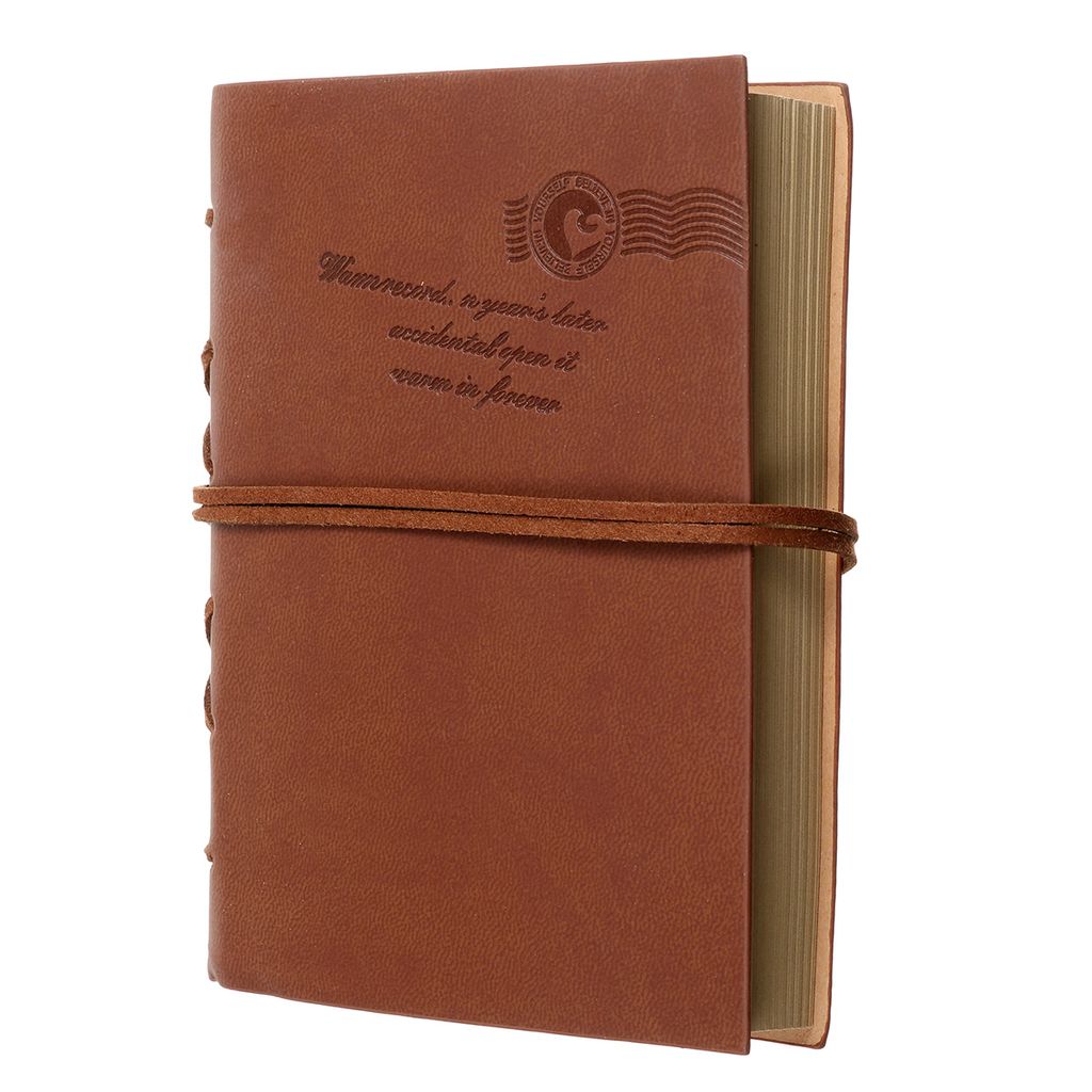 Notizbuch Vintage Leder Tagebuch Notizbuch Notebook Journal Reisetagebuch 