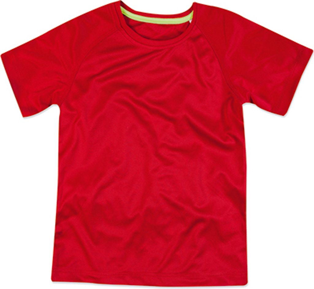 Stedman - Active 140 Raglan for children - Crimson Red - M (134/140)