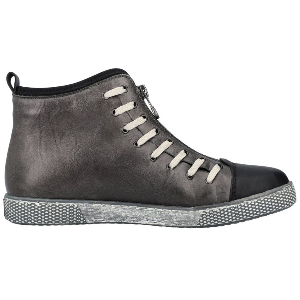 Rieker Damen Schnürung Kurzstiefel Z2044 Schwarz Ab 26,58