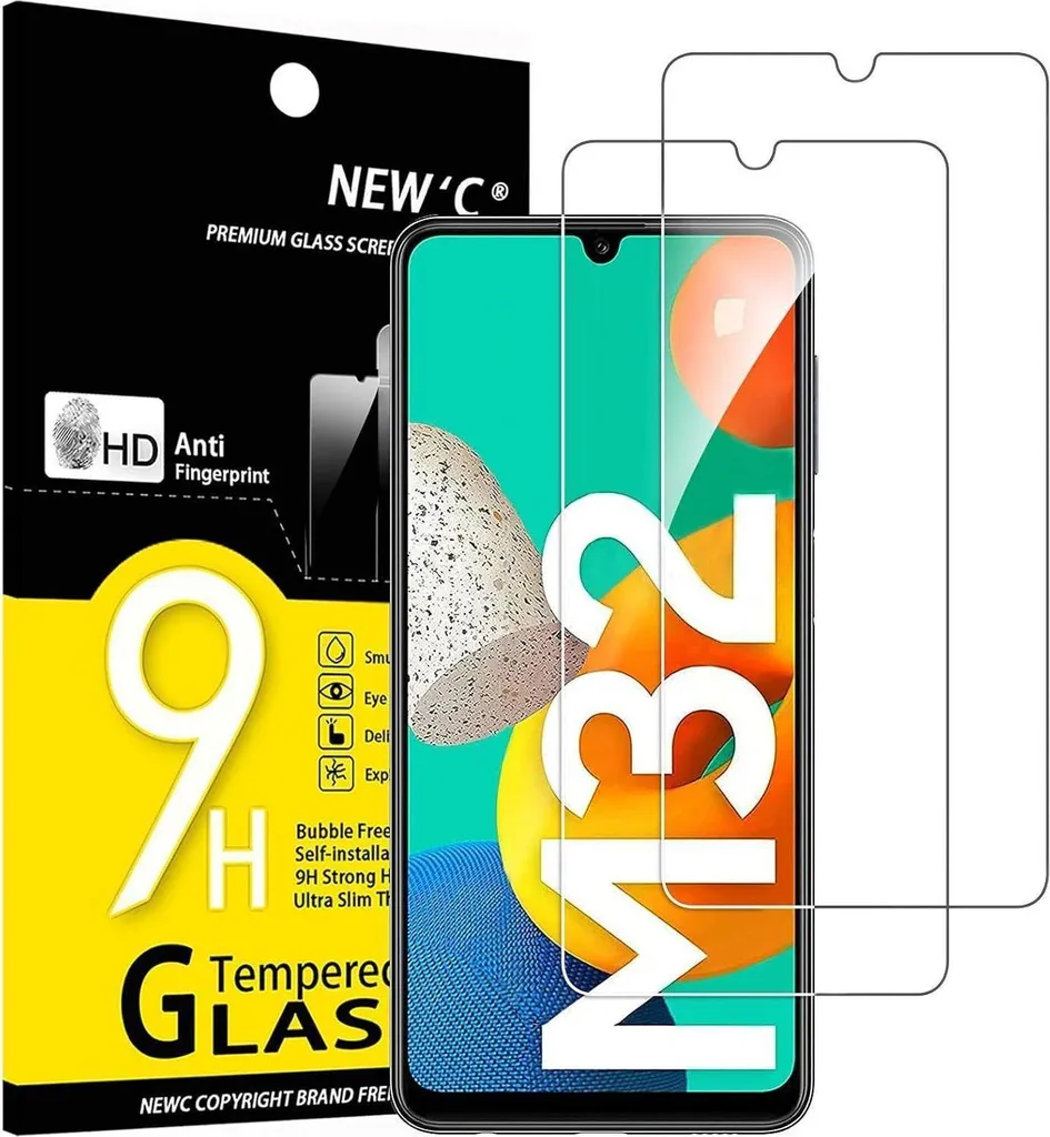 Protection Samsung Galaxy M32 5G en verre trempé 9H ultra résistant x2