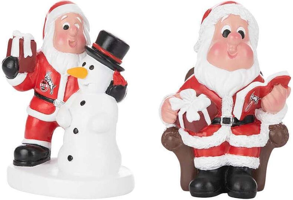 1. FC Köln Weihnachtszwerg 2er Set