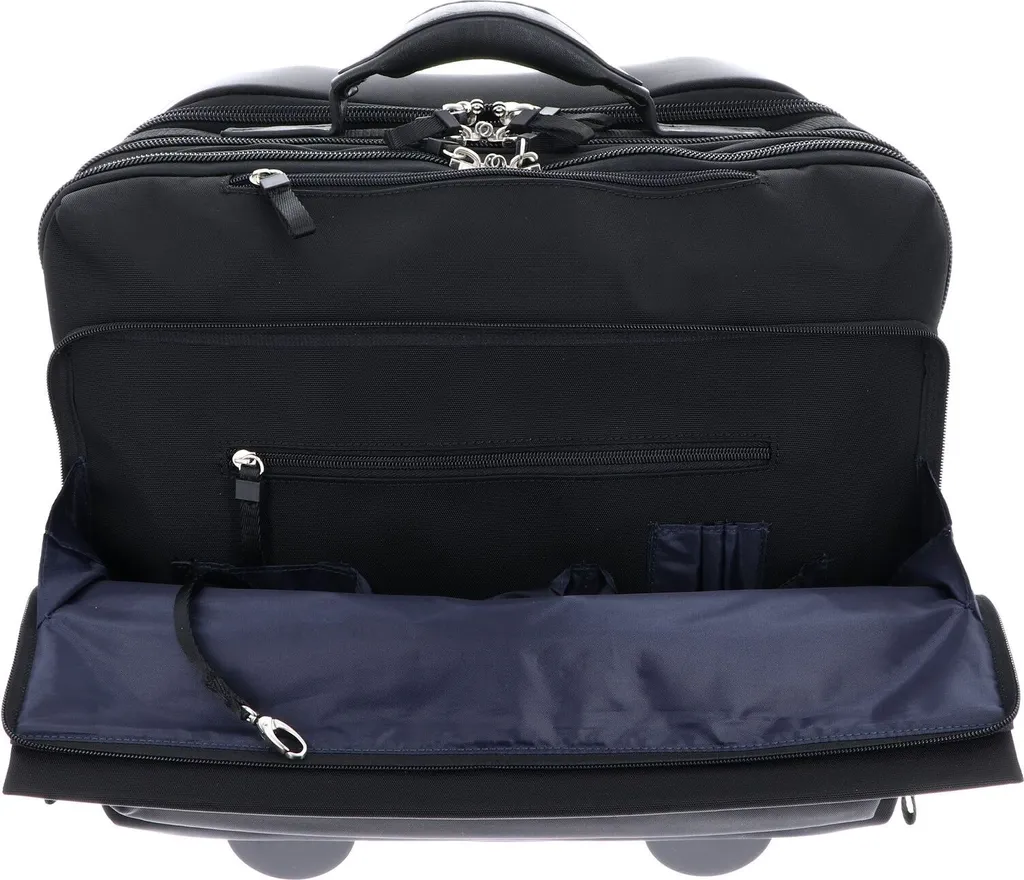Trolley Ordinateur Soho 45cm - Pilot Case Noir Haute Qualité à Roues - 6