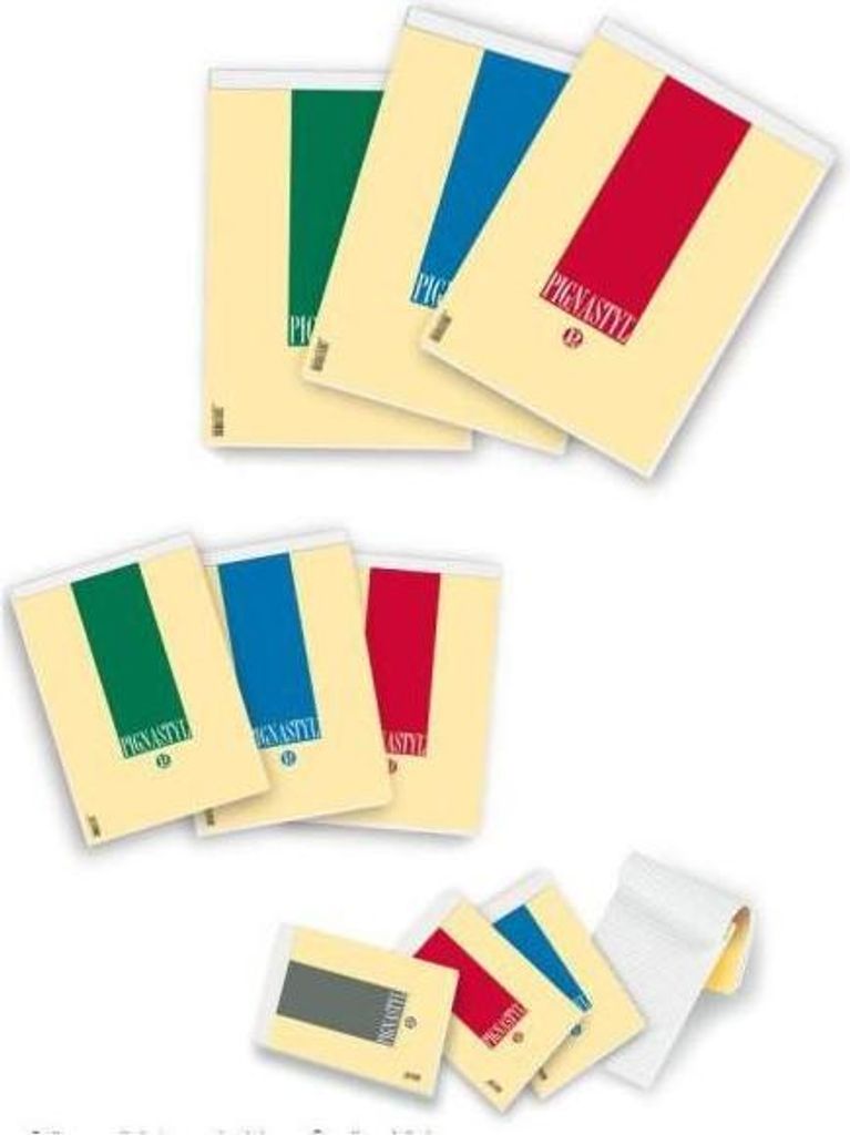 Pigna Pignastyl Notizbuch Mehrfarbig