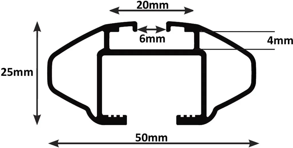 Barre Portatutto VDP CRV120 per DR DR5 dal 2008 | Alluminio 90kg - 3