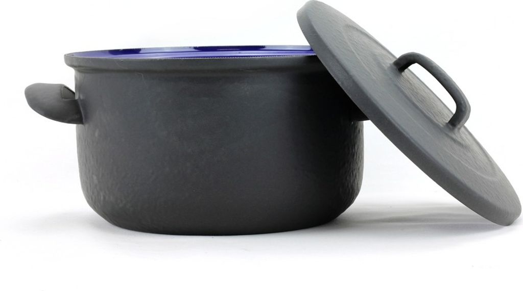 Pot en émail avec couvercle 24 cm 5,5 l Image du produit 