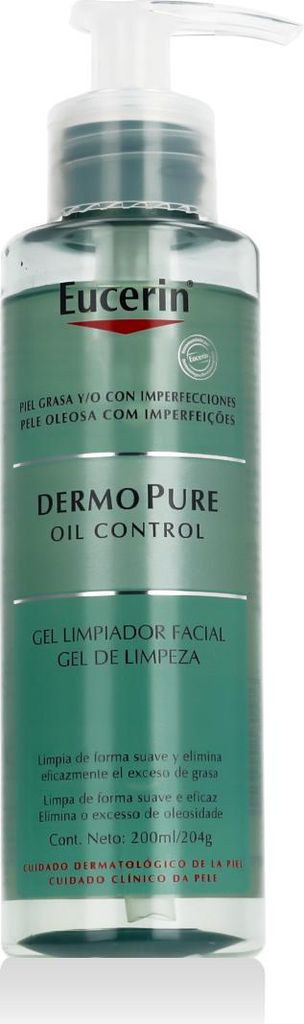 Eucerin DermoPure Oil Control Facial Cleansing Gel For Oily Skin 200 ml