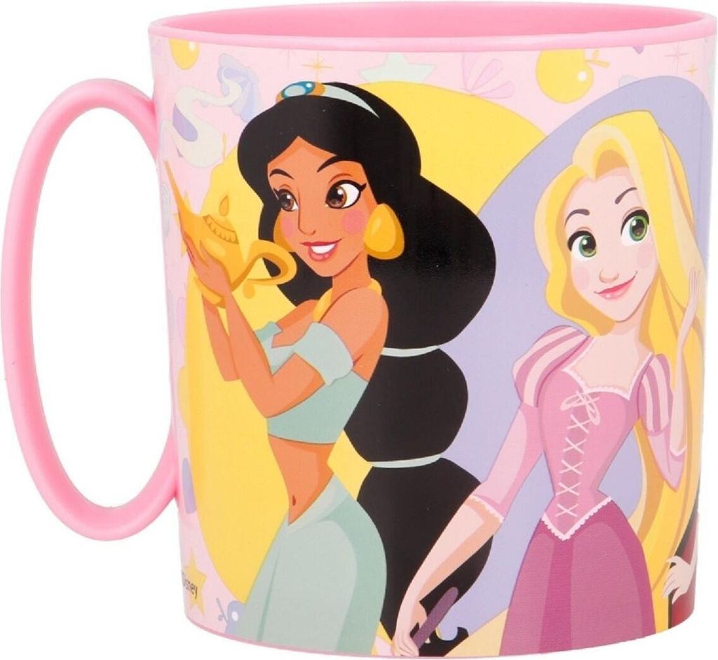 Disney Princess Becher Mikrowellengeeigneter Kunststoffbecher 390ml